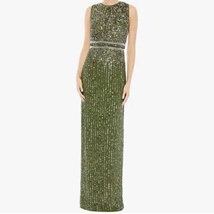 Mac Duggal 93603 Metallic Dress for Evening - Classy Formal Dress